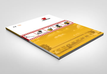 聊城扬帆田一机械有限公司画册设计作品