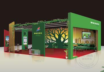 高新区2014展厅设计制作