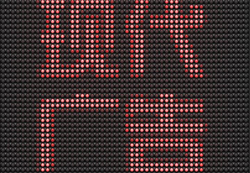 友升铝厂全彩LED显示屏安装