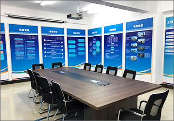 山东正信招标集团文化走廊及展厅设计制作