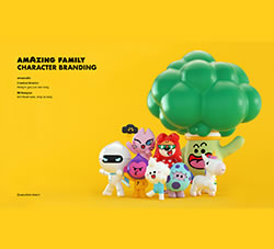 卡通角色设定品牌设计