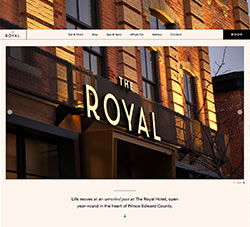 酒店品牌宣传用户界面设计