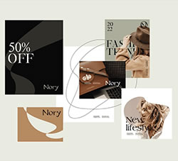 诺里服饰品牌形象视觉设计