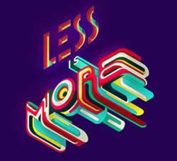 英国Made Up立体空间彩色层次感艺术字设计作品