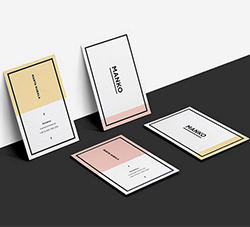 波兰Przemek Bizoń简白商业名片设计作品