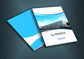 广庆集团中塑投资方案画册设计作品