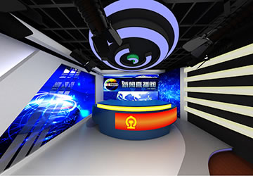 <b>360全景展示聊城火车站车务段文化建设之演播室</b>