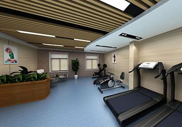 360全景展示火车站车务段文化建设之大活动室效